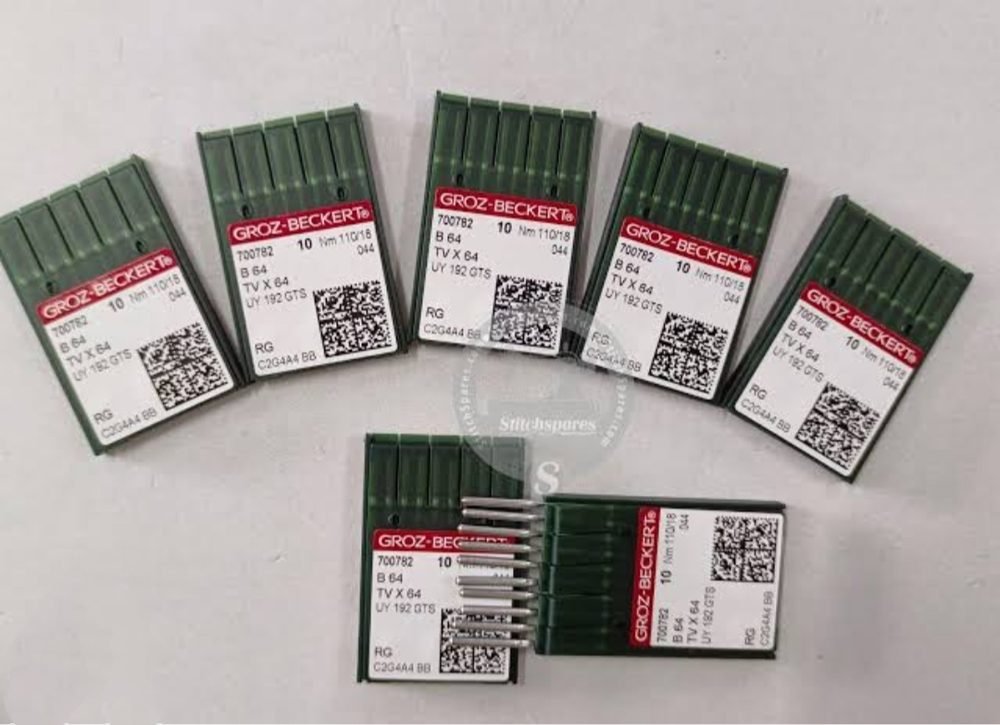 Groz-Beckert B64 TVx64 UY192GTS Nm110/18 needles